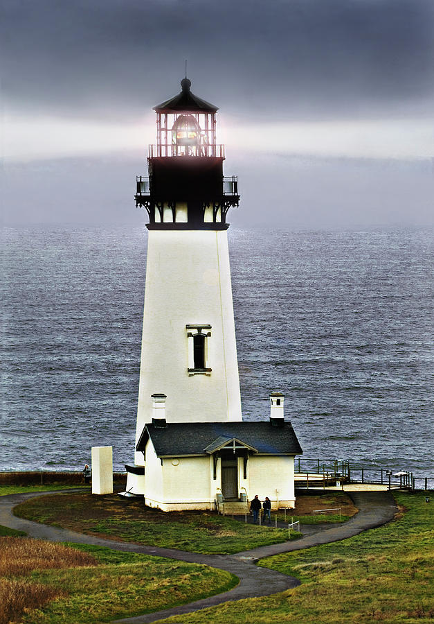 Yaquina Head Lighthouse Photograph by John Christopher