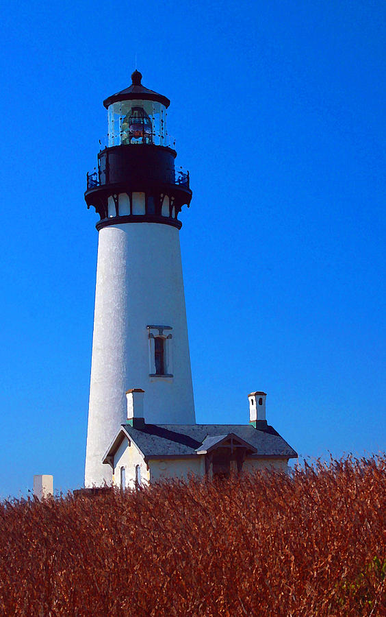 Yaquina Head Lighthouse Photograph by Margaret Hood