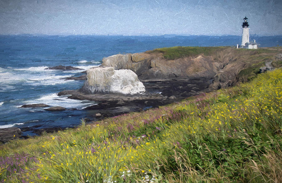 Yaquina Head Outstanding Natural Area Photograph by Thom Zehrfeld