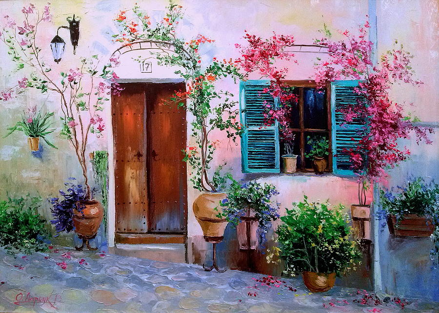 Yard Painting by Olha Darchuk | Fine Art America