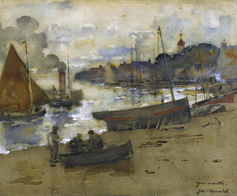 Boat Drawing - Yarmouth by James Watterston Herald