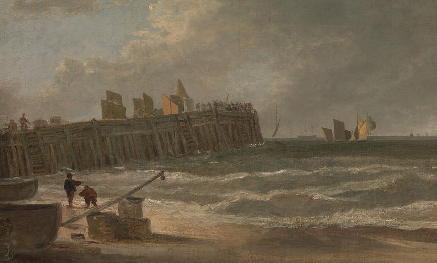 Yarmouth Jetty Painting by John Crome