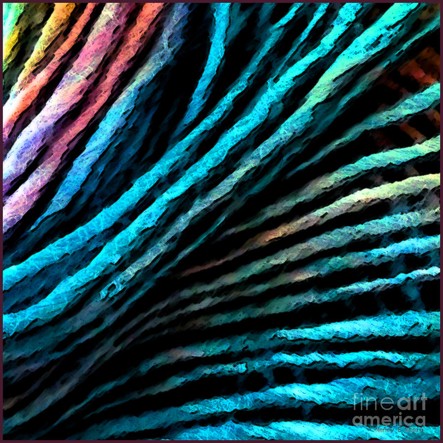 Abstract Photograph - Yarn by Nancy Stein