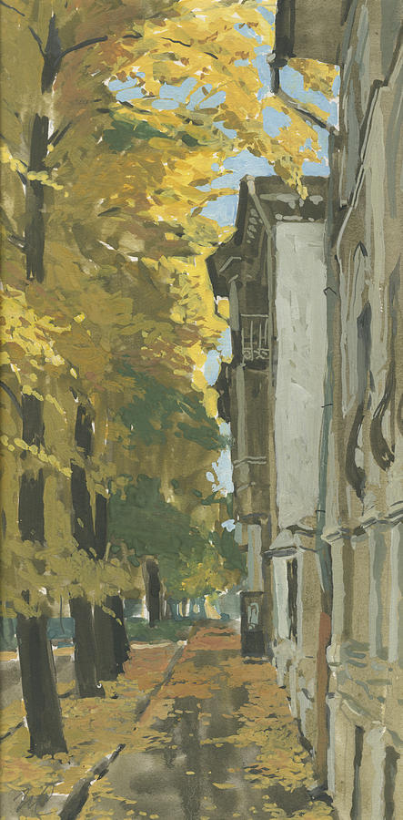 Yaroslavl. Golden Autumn Painting by Igor Sakurov