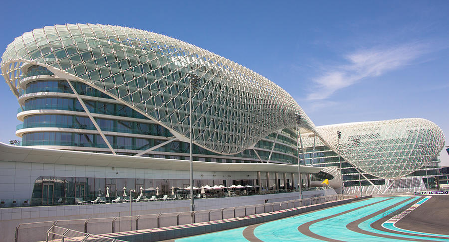 Yas Marina Circuit Photograph By Chris Gard - Fine Art America