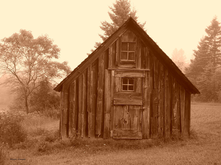 Ye Old Fishing Shack Photograph by Alison Gimpel - Fine Art America