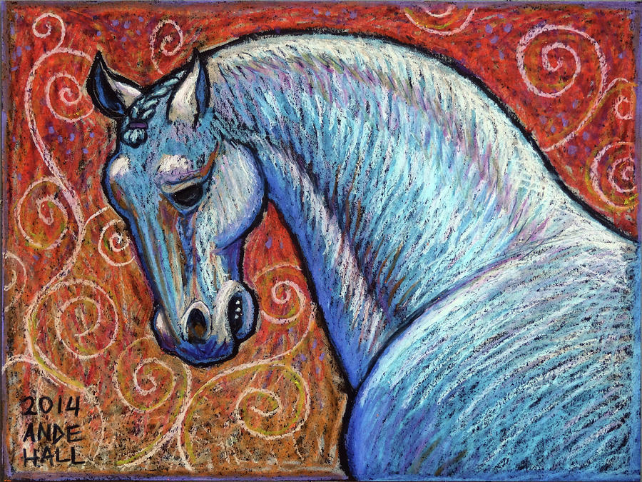 Year of the Horse  Painting by Ande Hall