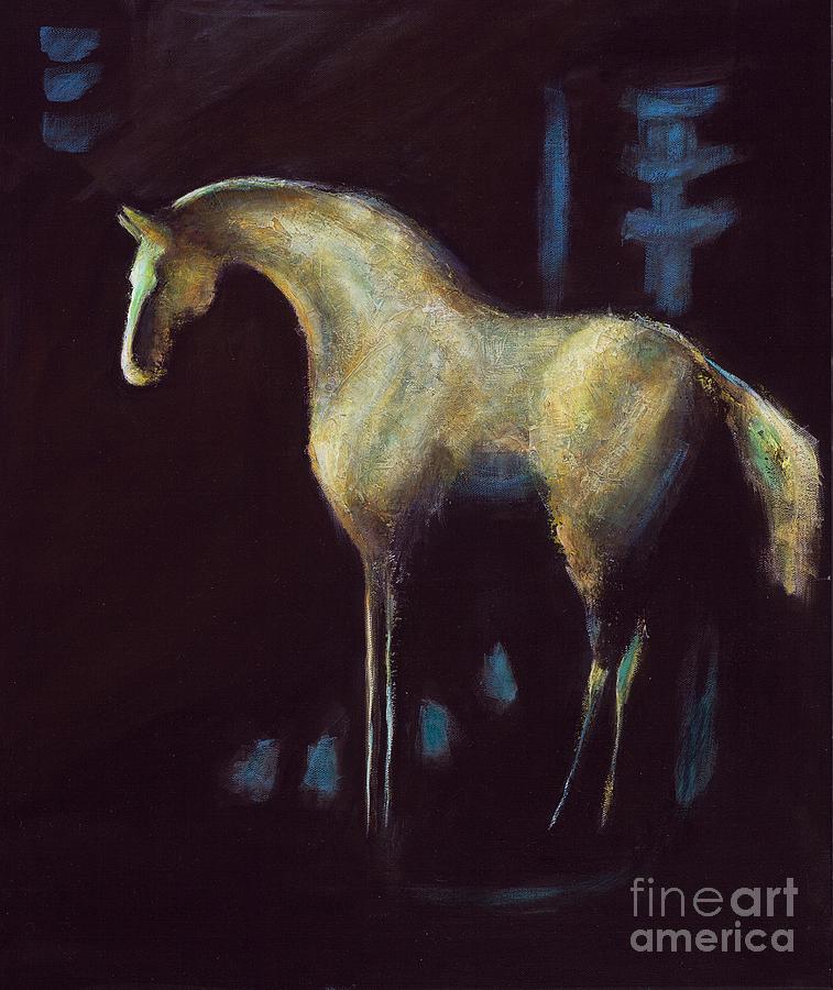Year of the Horse Painting by Frances Marino