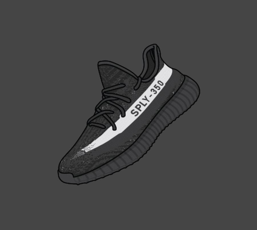 Drawings of outlet yeezys