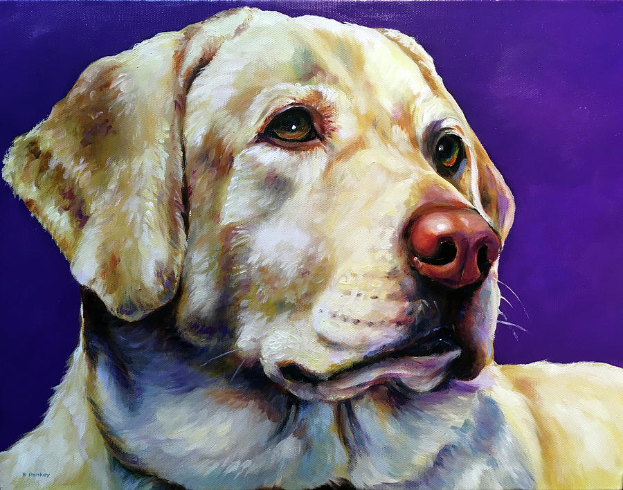 Yella Dog Painting by Robert and Jill Pankey - Pixels