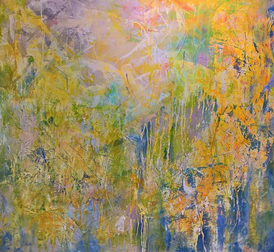 Yellow Abstract by Robert Anderson Yellow Abstract by Robert Anderson