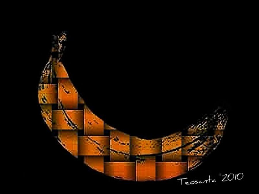 Yellow Banana Weave Mixed Media by Teodoro De La Santa Yellow Banana Weave Mixed Media by Teodoro De La Santa