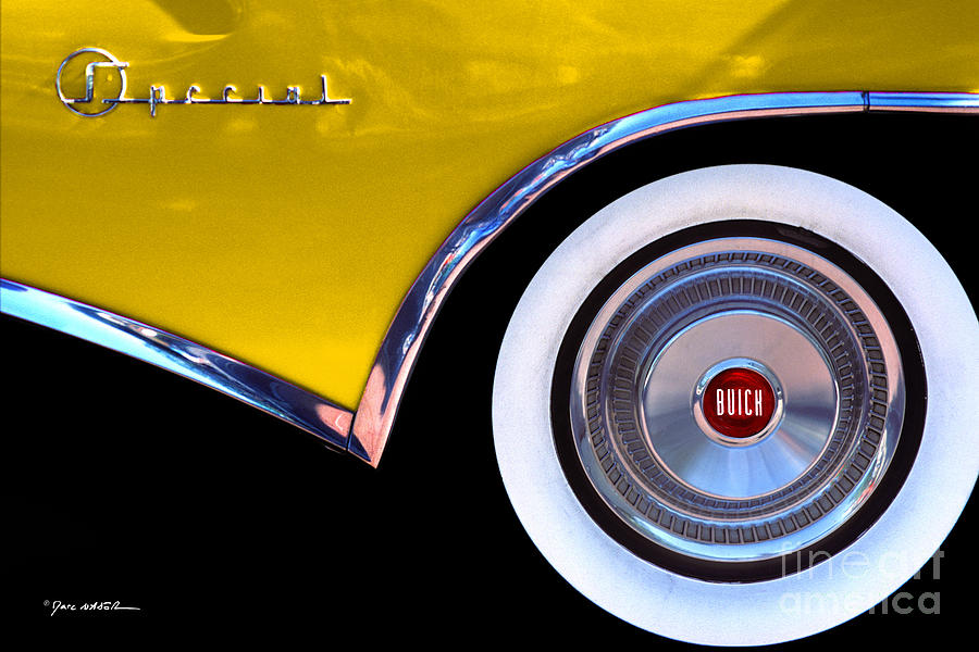 Yellow Buick Special Photograph by Marc Nader