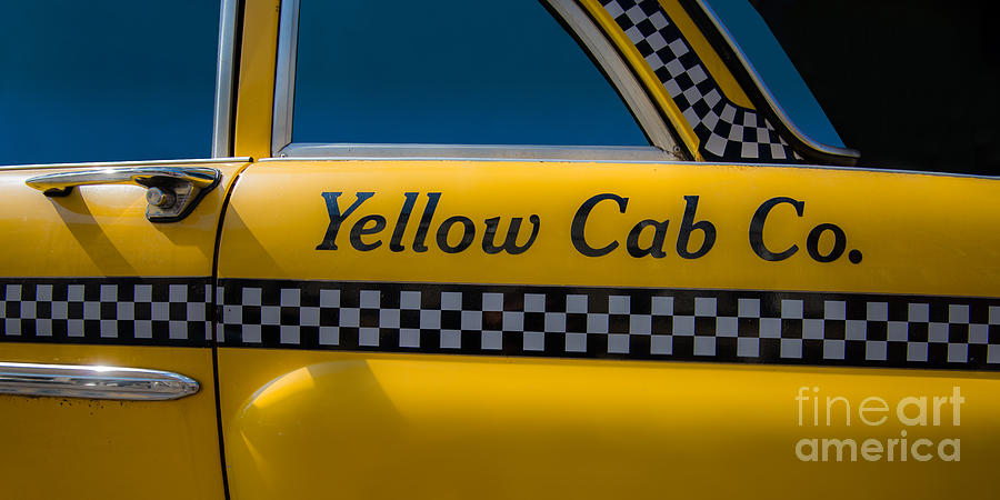 New York City Photograph - Yellow Cab Co. by Hannes Cmarits