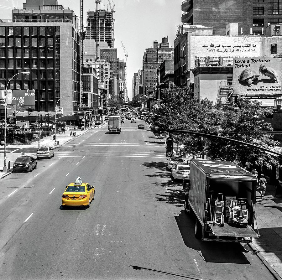 Yellow Cab under The High Line Photograph by Irena Kazatsker - Fine Art ...