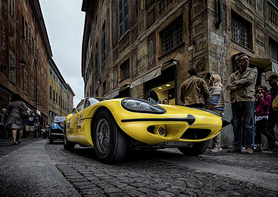 Yellow car Photograph by Livio Ferrari