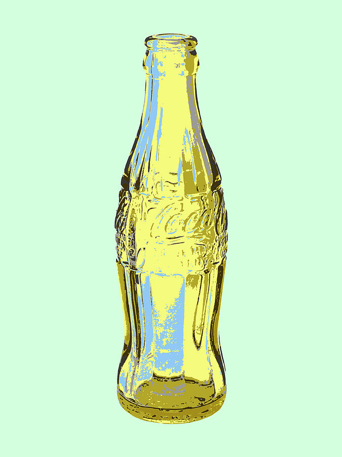 Yellow Coke Bottle Photograph by Dominic Piperata
