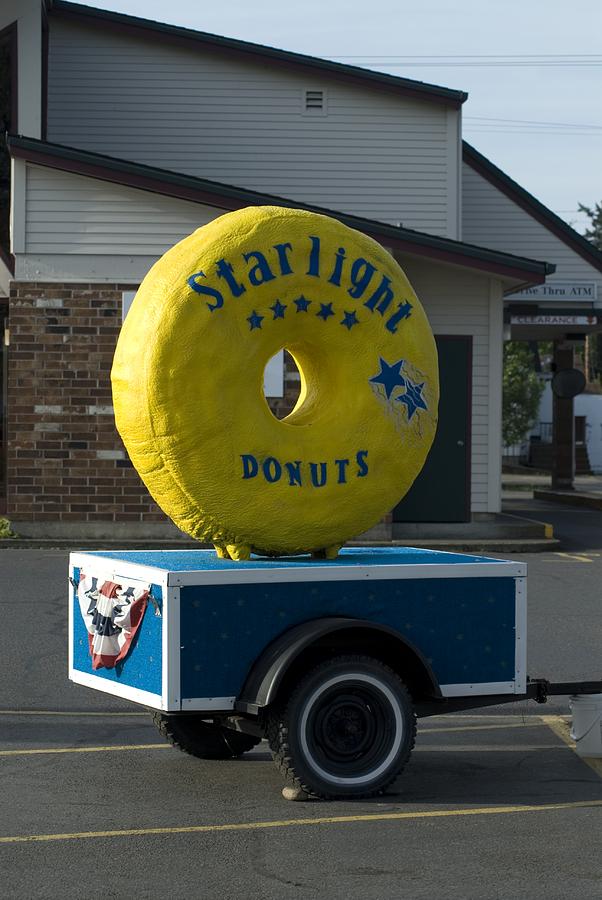 Yellow Donut Photograph