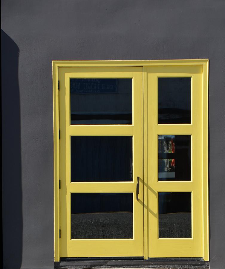 Yellow Door Photograph by Josephine Buschman