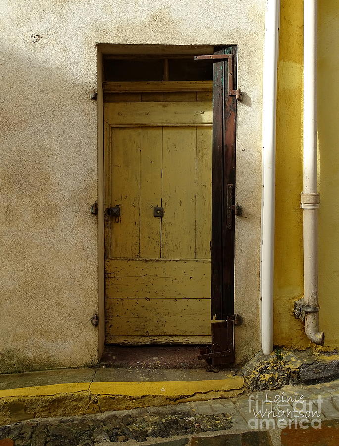 Yellow Door Photograph by Lainie Wrightson