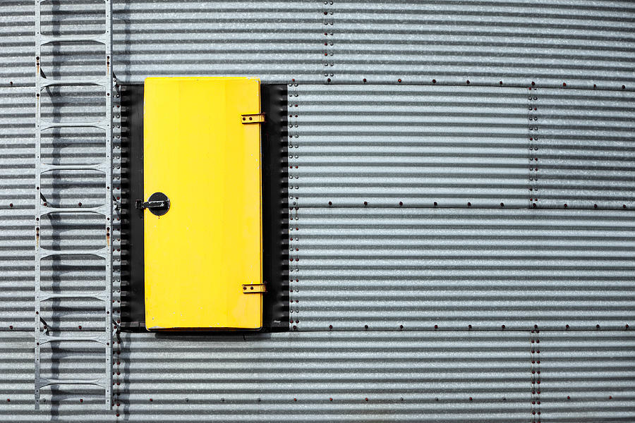 Yellow Door Photograph by Todd Klassy