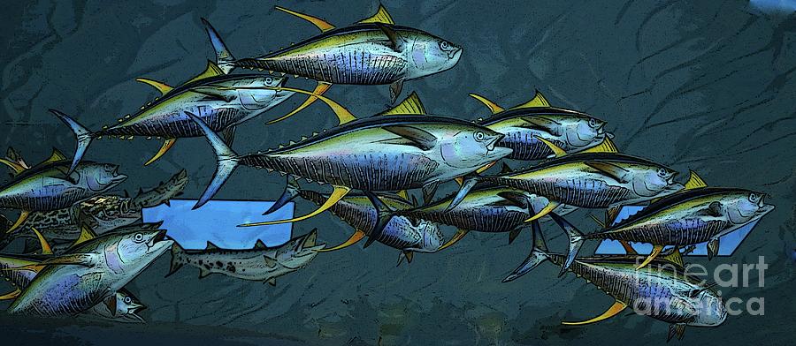 Yellow Fin Tuna II Photograph by Craig Wood