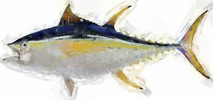Yellow Fin Tuna Photograph