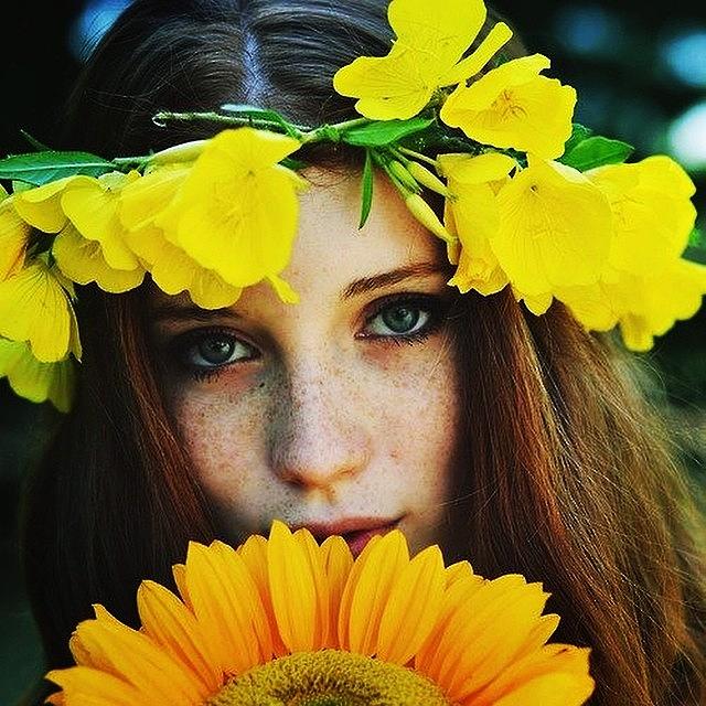 Flower Photograph - #yellow #flowers #wcw #love by Sushiiallday Babes