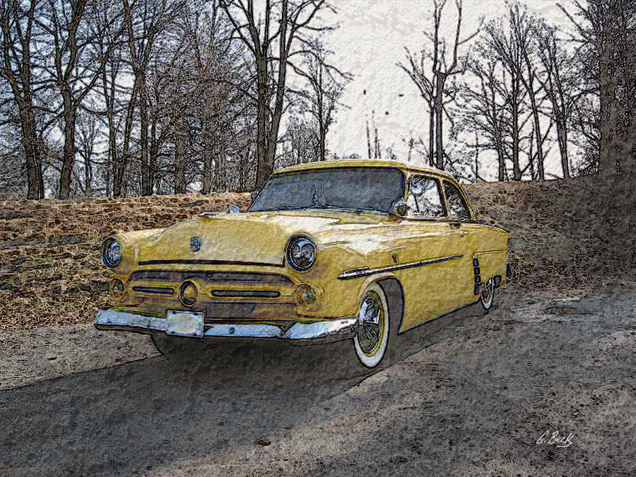 Yellow Ford Photograph by Gordon Beck