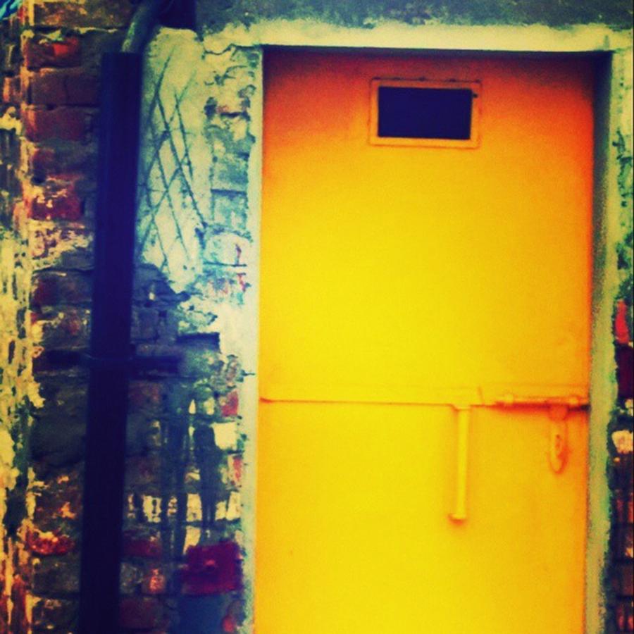 Gates Photograph - Yellow Gate To Keep Yellow Eyed Demon by Akash Dhiman