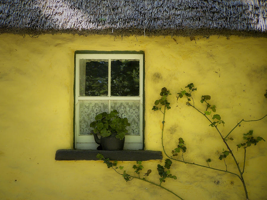 Yellow House County Clare Ireland Photograph by Teresa Mucha - Fine Art ...