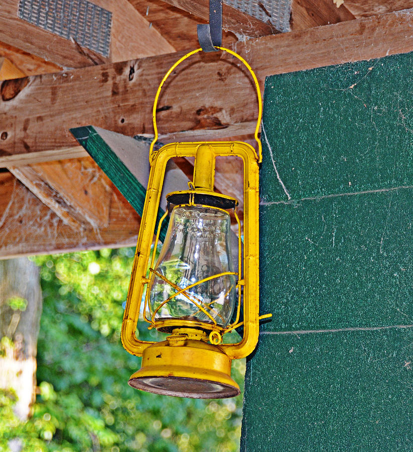 Yellow Lantern Photograph by Linda Brown