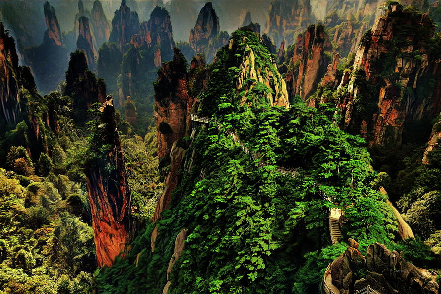 Yellow Mountain - Eastern China Photograph by Russ Harris