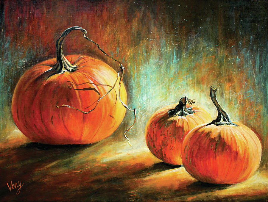 Yellow Pumpkins Painting