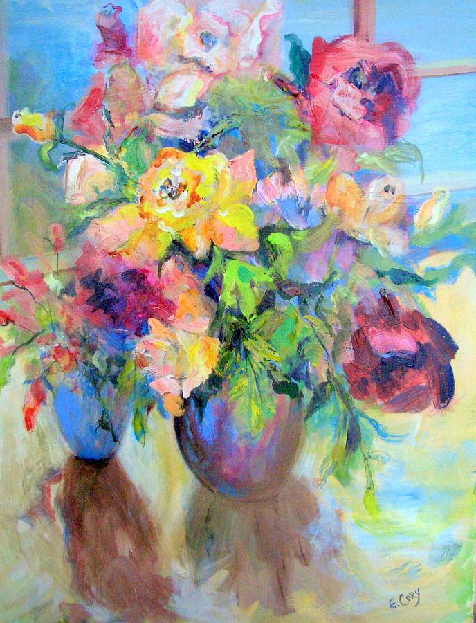 Yellow Rose Painting by Elaine Cory - Fine Art America