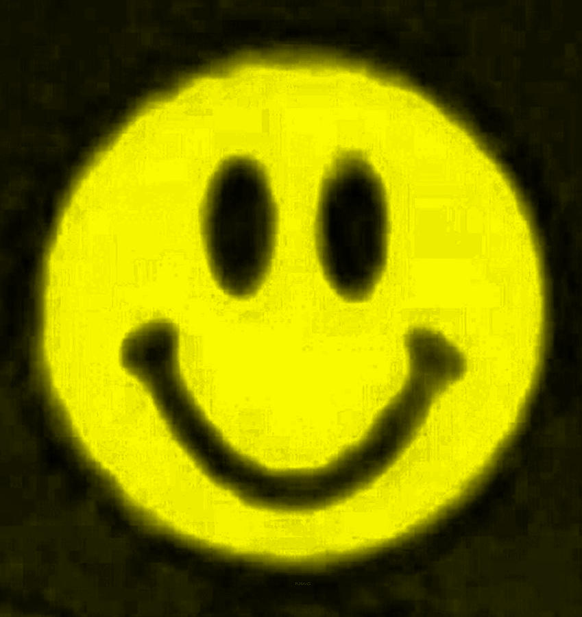 Yellow Smiley Photograph by Rob Hans