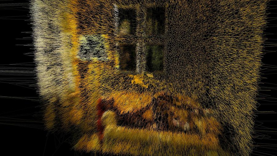 Yellow Sofa Fairy Digital Art by Stephane Poirier