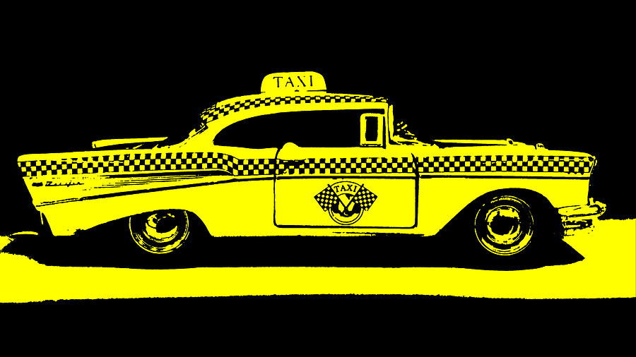 Yellow Taxi Photograph by Nathan Little