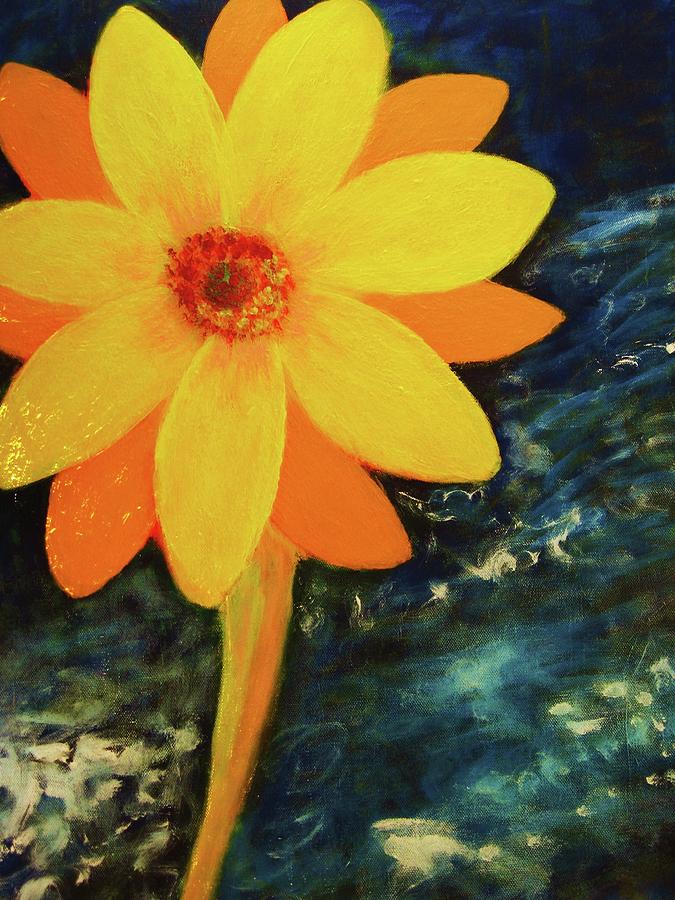 Sunflower Painting - Yellow Treat by John Scates