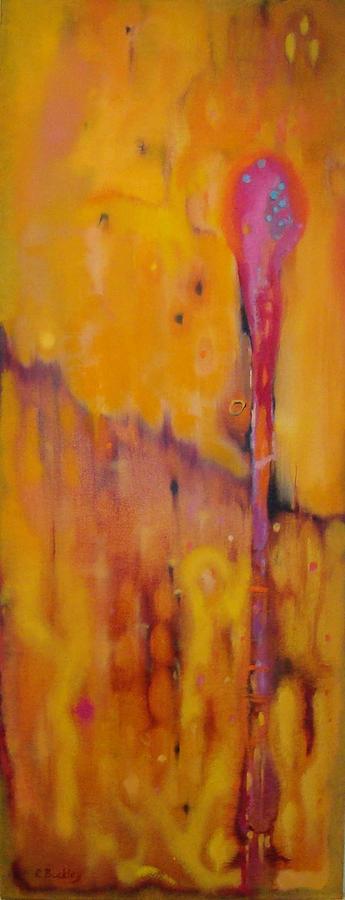 Colours Painting - Yellow1 by Renate Buckley Colours Painting - Yellow1 by Renate Buckley