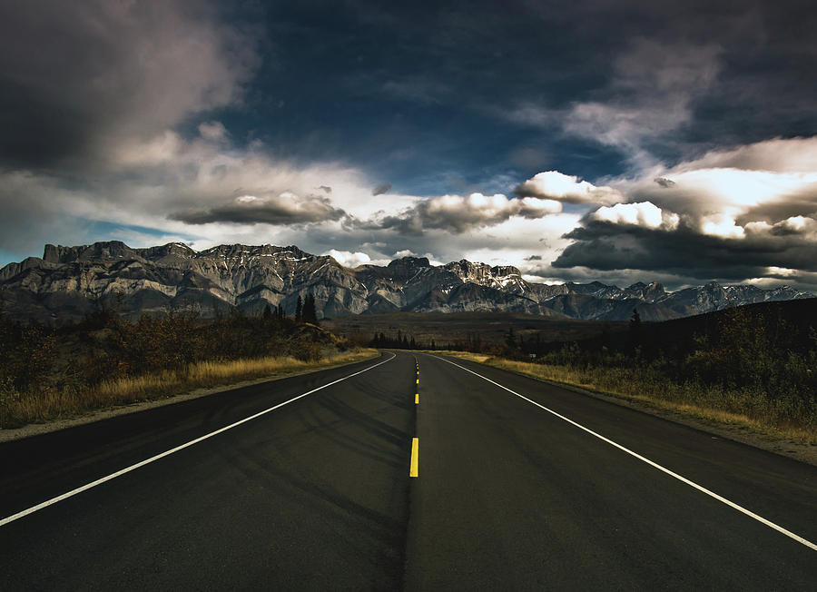 Jasper National Park Photograph - Yellowhead Highway by Cale Best