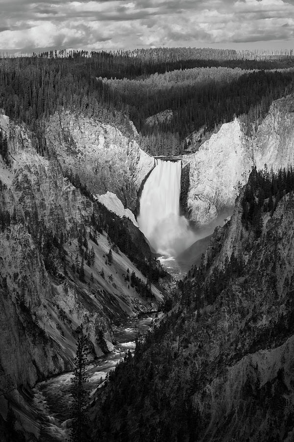 Yellowstone National Park Photograph - Yellowstone Falls II by Jon Glaser