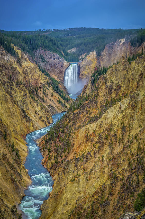 Yellowstone Falls Photograph by Scott McGuire