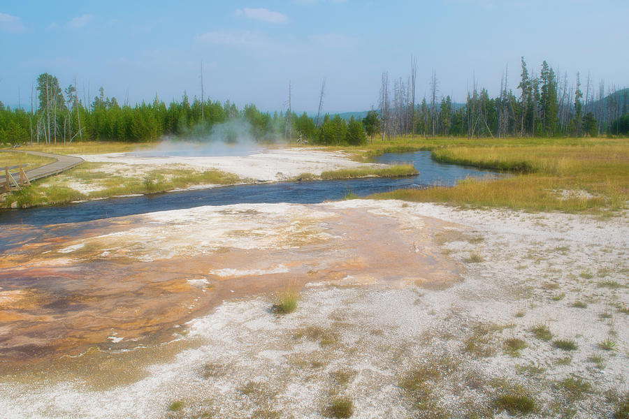 Yellowstone Hot Springs 2 Photograph by Bonnie Bruno
