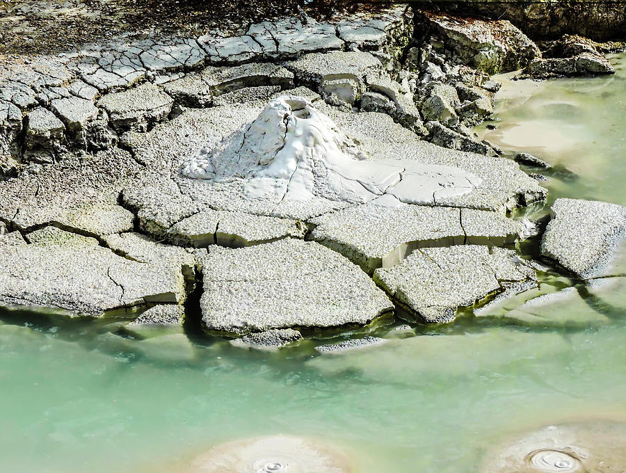 Yellowstone Mud Pot Photograph by Norma Brandsberg - Fine Art America