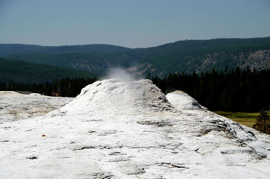 Yellowstone Park Goggles Spring In August 04 Photograph by Thomas Woolworth