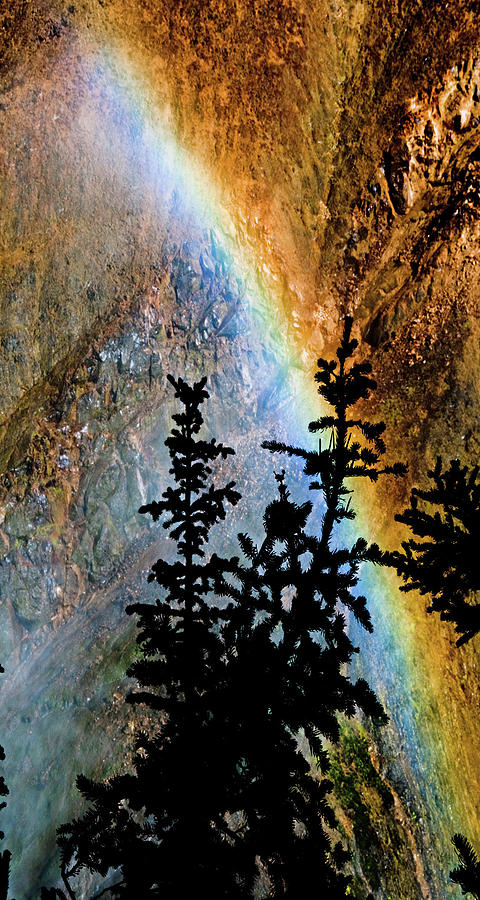 Yellowstone National Park Photograph - Yellowstone Rainbow by Norman Hall Yellowstone National Park Photograph - Yellowstone Rainbow by Norman Hall