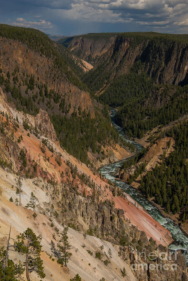 Yellowstone River Colors Photograph by Brad Schwarm
