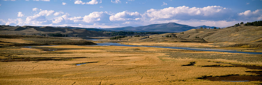 Yellowstone River In Hayden Valley Photograph by Panoramic Images