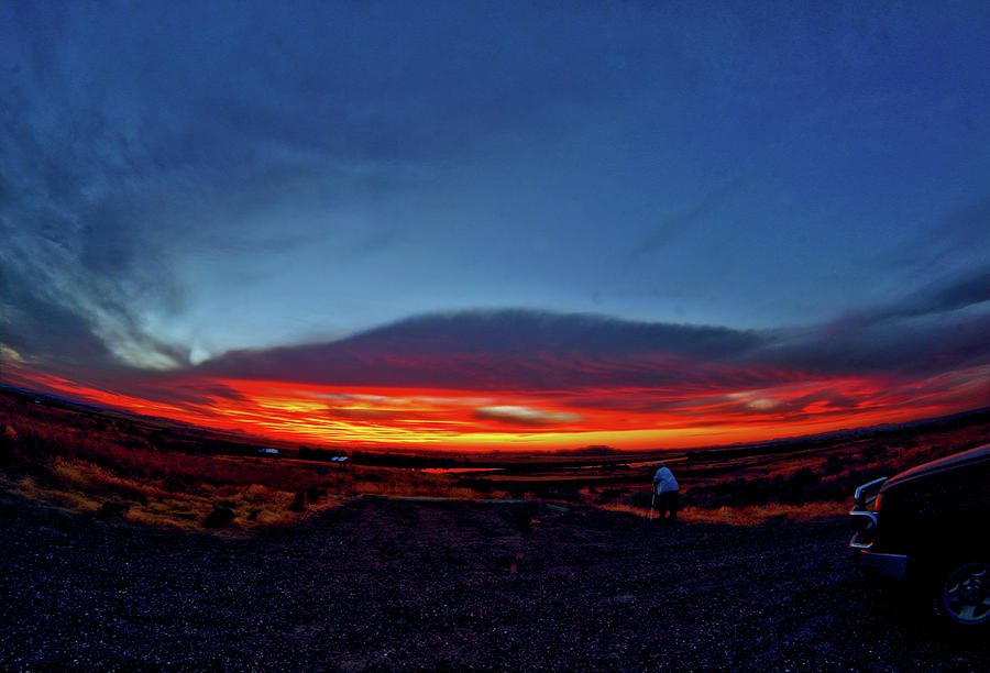 Yellowstone Sunset Photograph by Scott Carlton